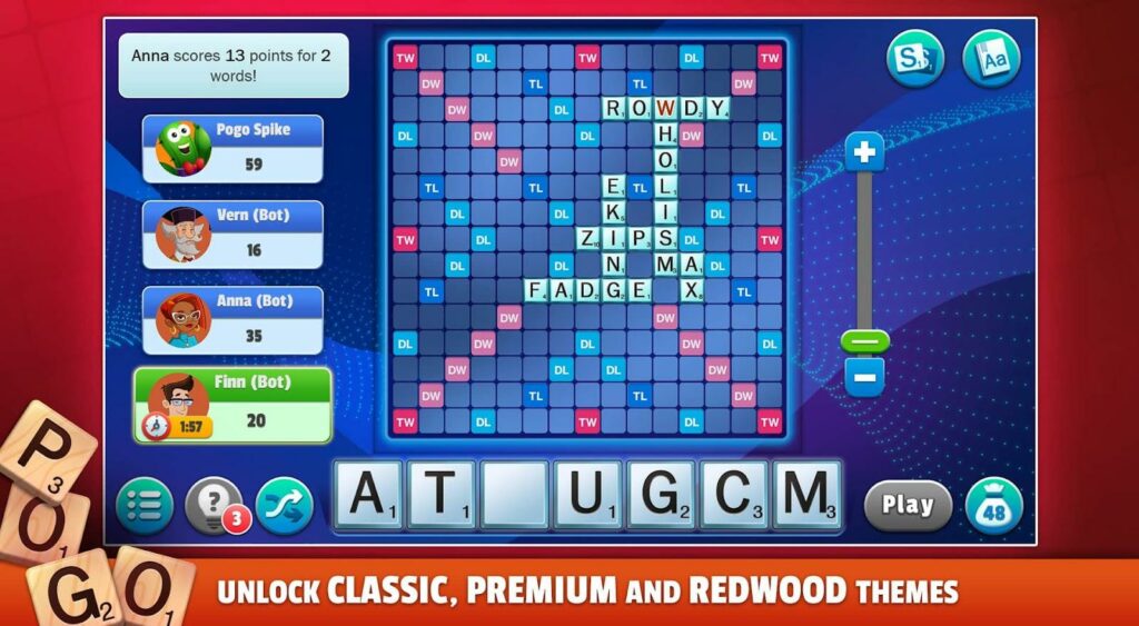 Scrabble Happy Hour Game