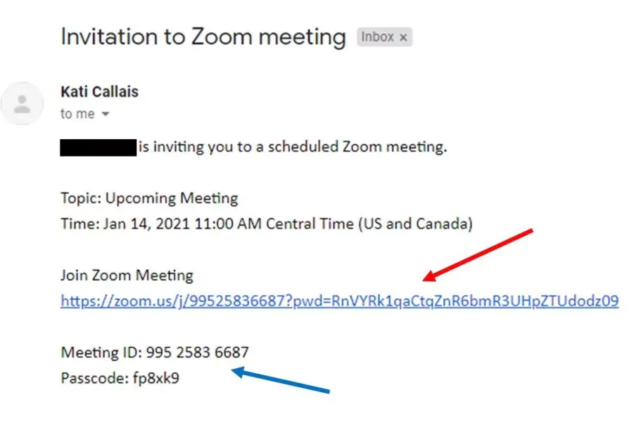 Zoom meeting link