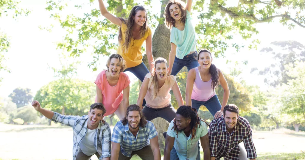 employee human pyramid