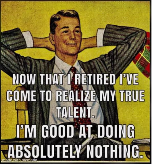 1950s retirement meme