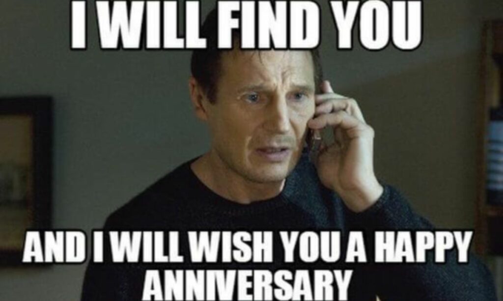 funny anniversary memes