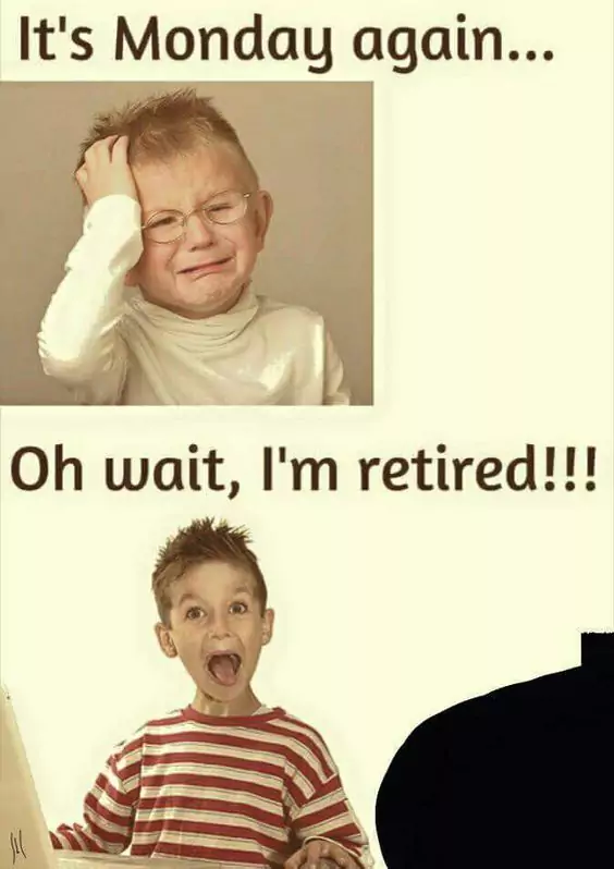 kid retirement meme