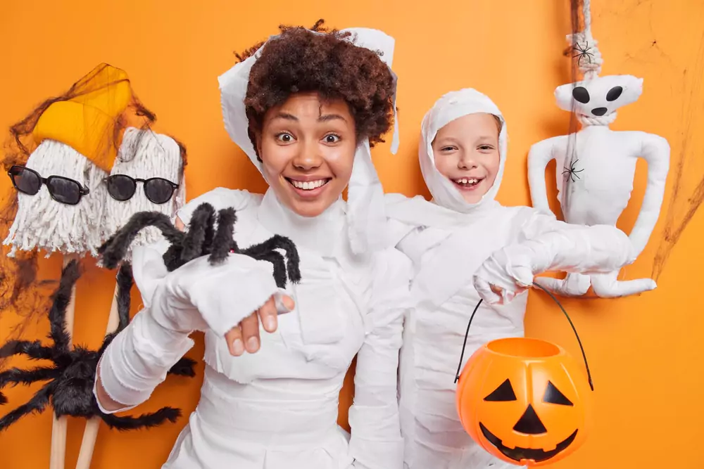 halloween mummy dress up