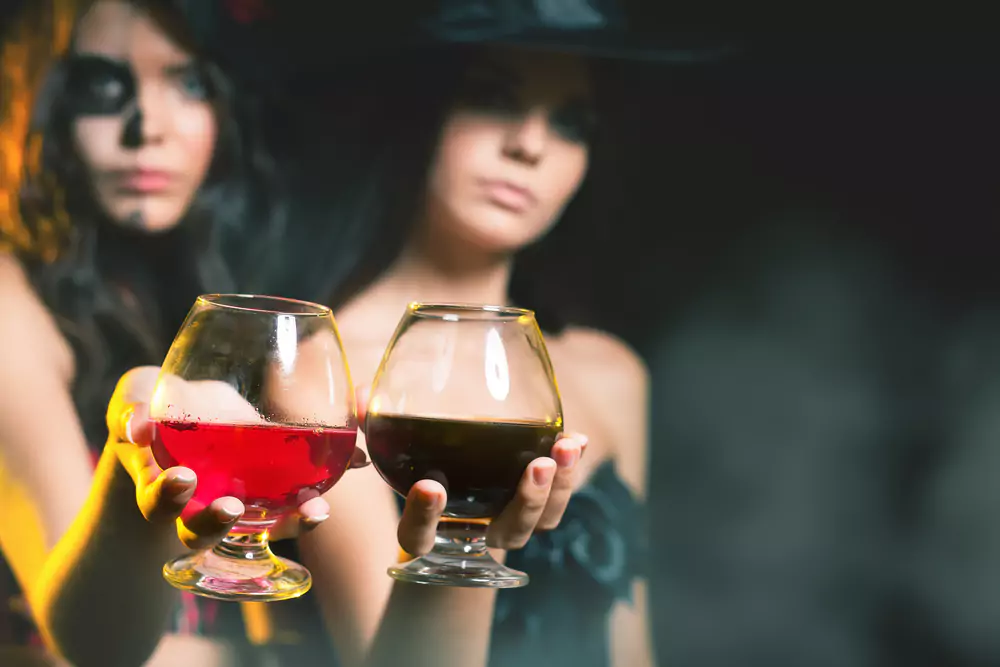 halloween happy hour ideas