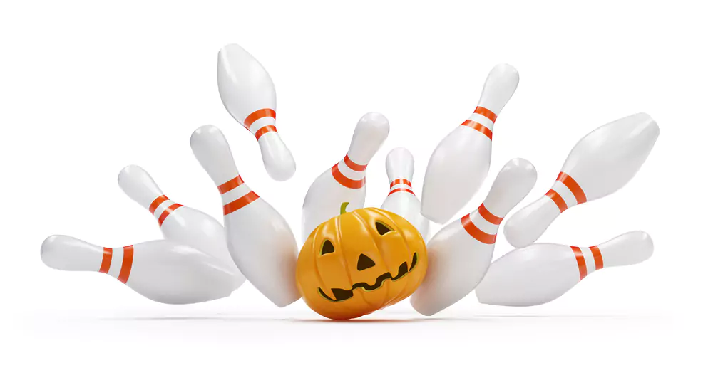 pumpkin bowling