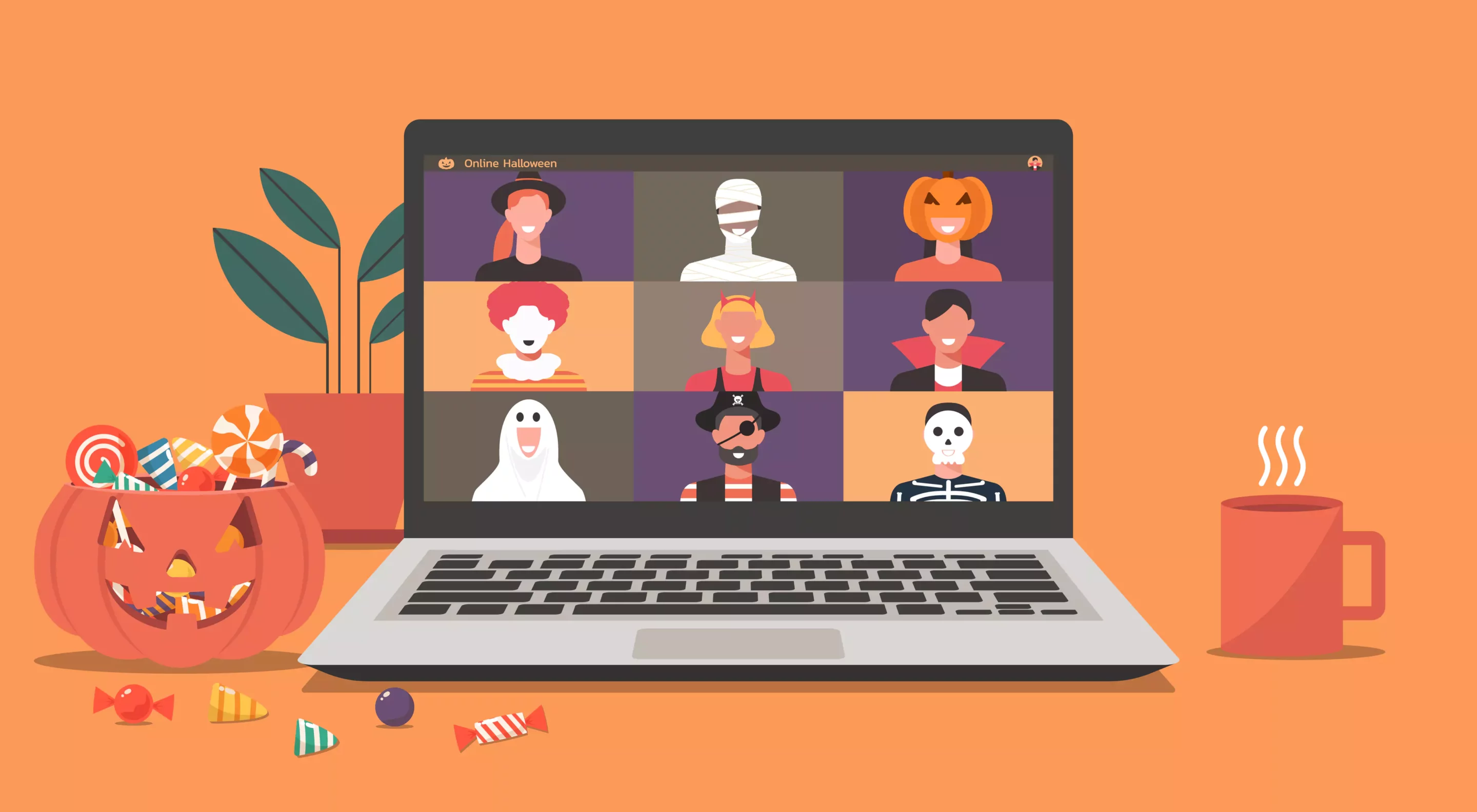 23 Virtual Halloween Party Ideas Games Tips