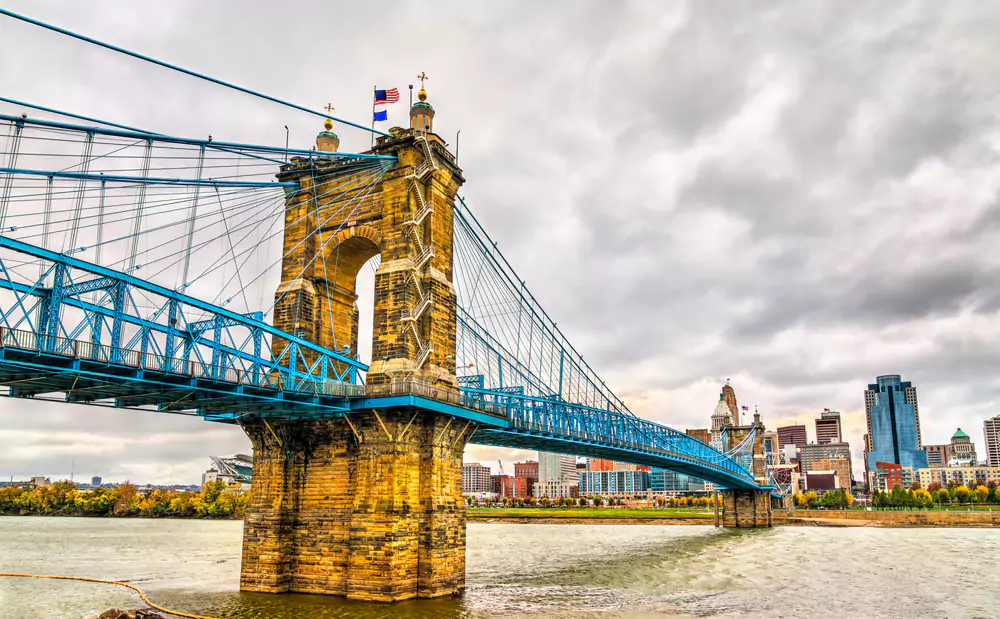 John A. Roebling Suspension Bridge