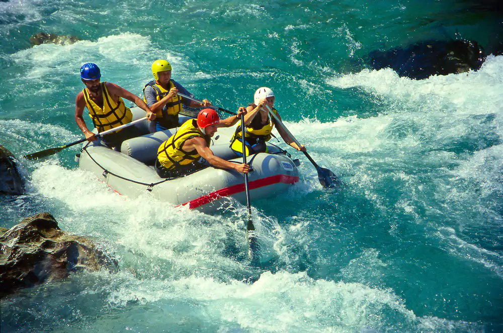 white water rafting