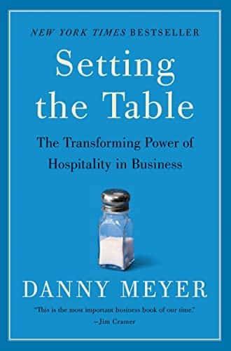 Recommended reading for marketing leaders: Setting the Table by Danny Meyer