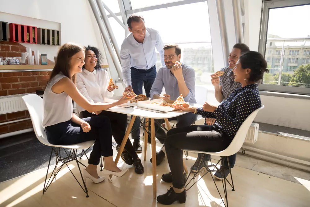 How to host a lunch club at work—and why you should