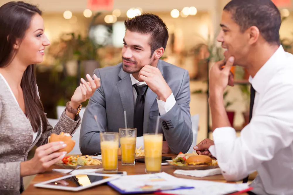 How to host a lunch club at work—and why you should